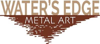 Water's Edge Metal Art logo